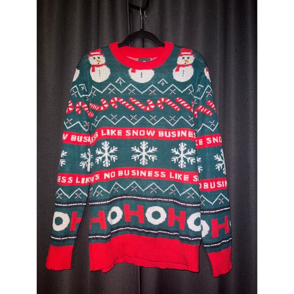 Ugly Christmas Sweater Xmas Size Medium - Picture 1 of 3